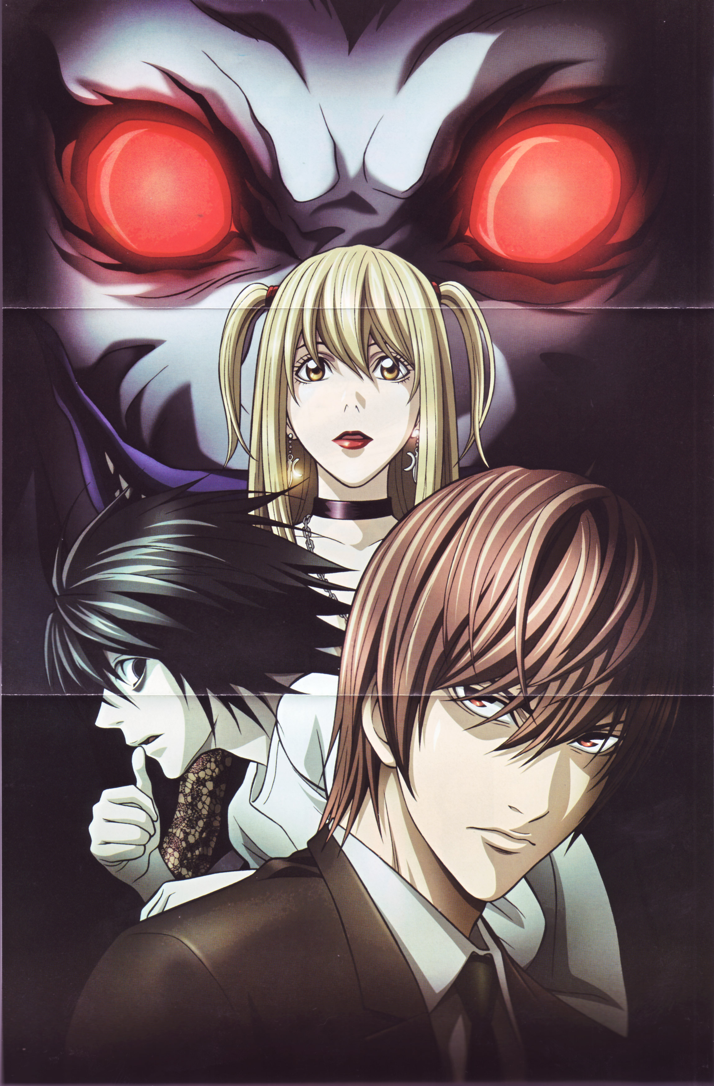 Death Note Amane Misa L Ryuk Yagami Light Fixme 8179 Yandere 5314